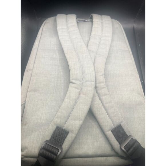 Sharper Image Gray Backpack Laptop Bag w/ Battery Waterproof Protector - Picture 3 of 6